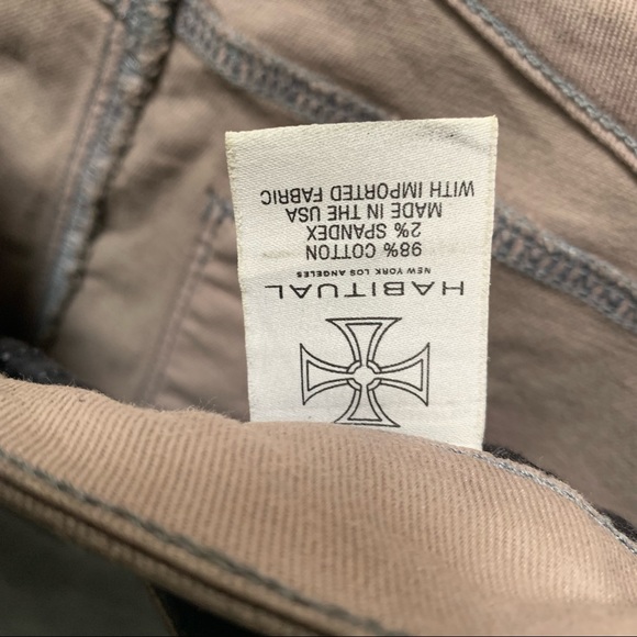 Habitual Grace Coated Skinny Alice Jeans Size 26 - Picture 12 of 12